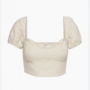 SALE 🩷 💫 Wilfred 100% Linen Blouse | linen top | linen